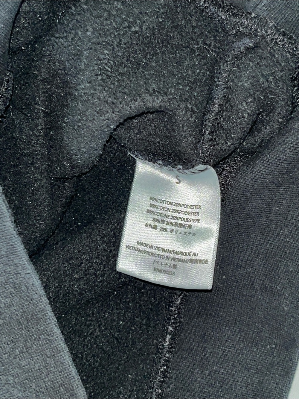ESSENTIALS Fear Of God Black Pullover Hoodie - Picture 5 of 5
